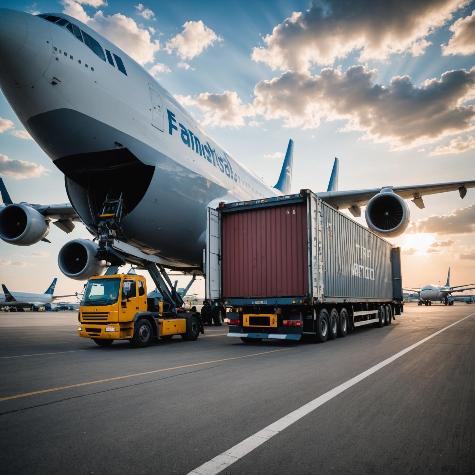 Container ship at an Australian port handling international freight